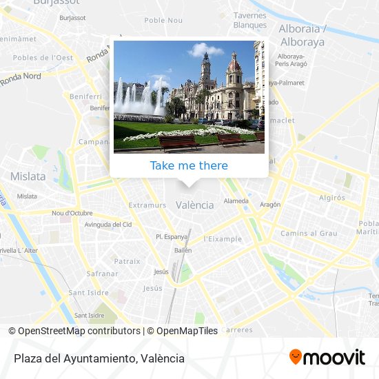 Plaza del Ayuntamiento map