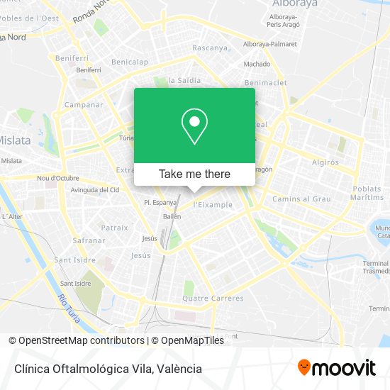 Clínica Oftalmológica Vila map