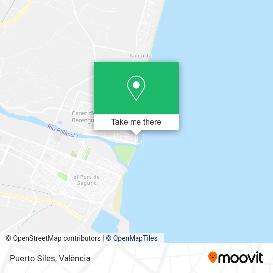 Puerto Siles map