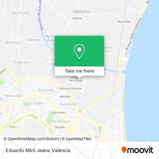 mapa Eduardo Miró Jeans