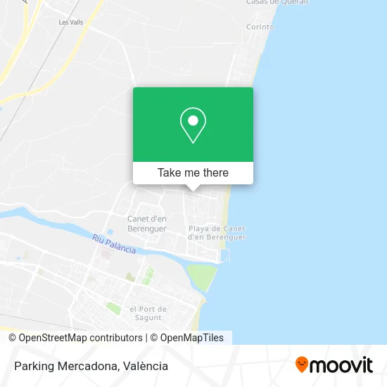Parking Mercadona map