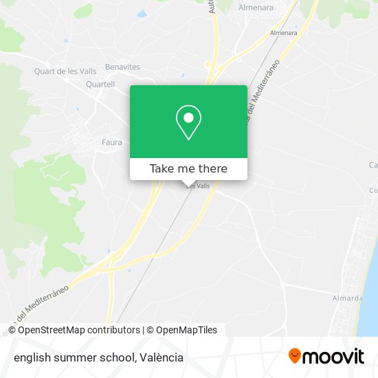 english summer school map