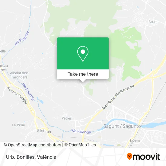 Urb. Bonilles map