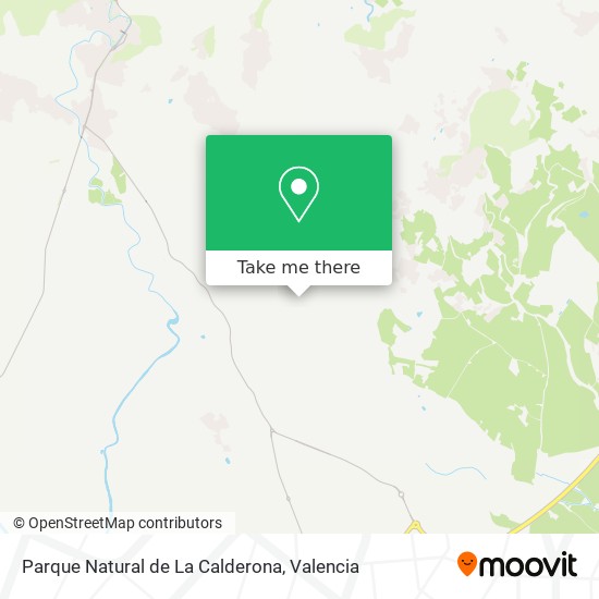 Parque Natural de La Calderona map