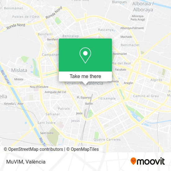 MuVIM map