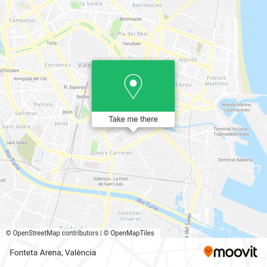 Fonteta Arena map