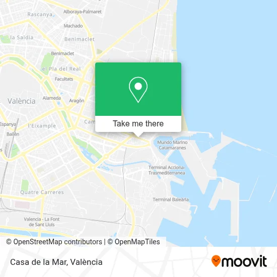 Casa de la Mar map