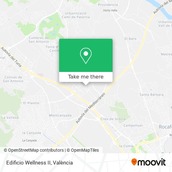 Edificio Wellness II map