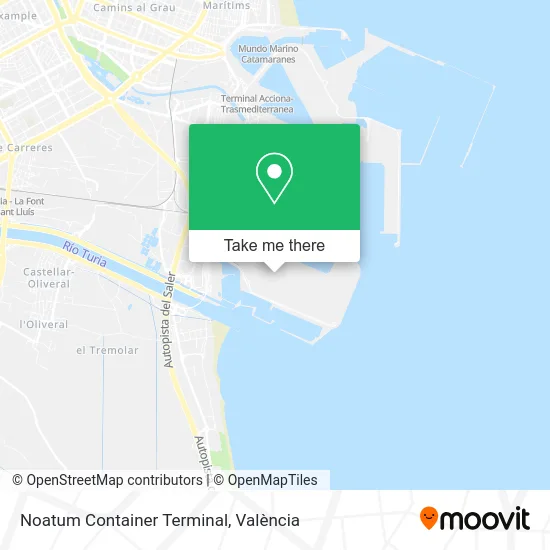 Noatum Container Terminal map