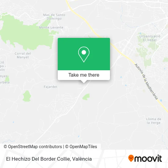 El Hechizo Del Border Collie map