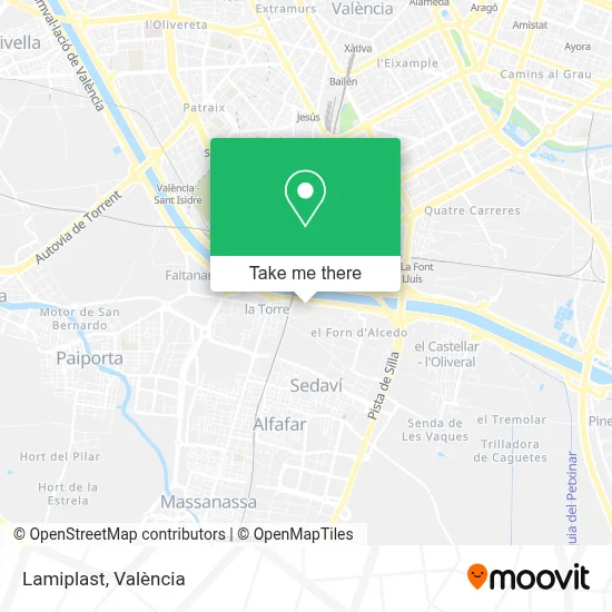 Lamiplast map
