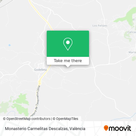 Monasterio Carmelitas Descalzas map