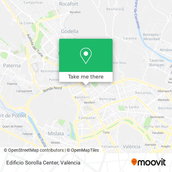 Edificio Sorolla Center map