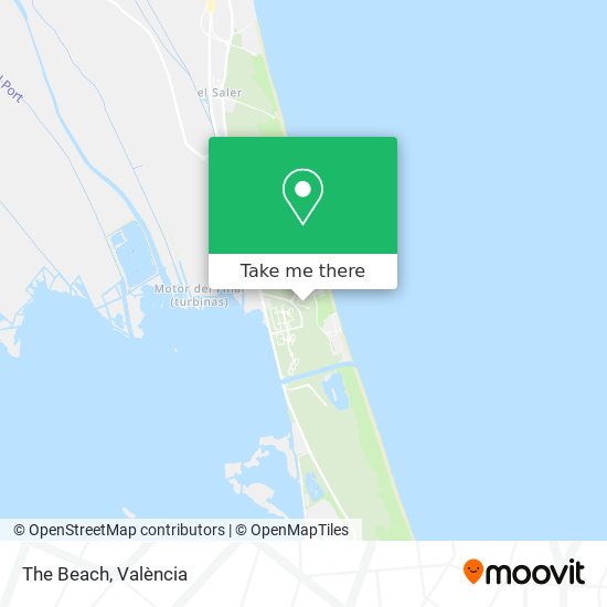 The Beach map