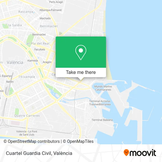 Cuartel Guardia Civil map