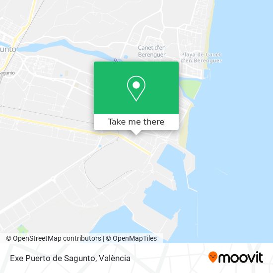 mapa Exe Puerto de Sagunto