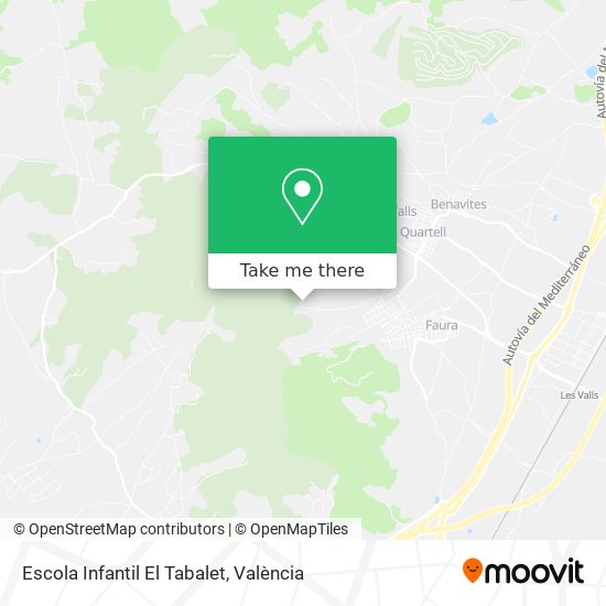 Escola Infantil El Tabalet map