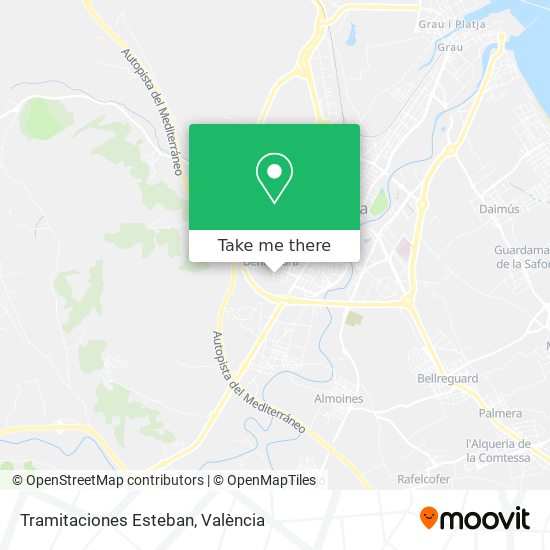 Tramitaciones Esteban map