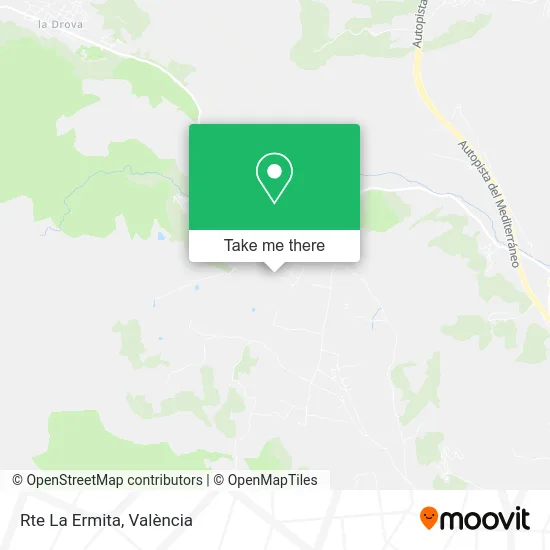 Rte La Ermita map