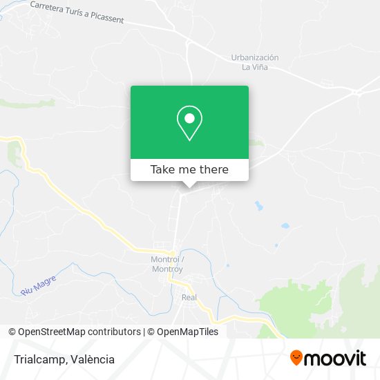 mapa Trialcamp