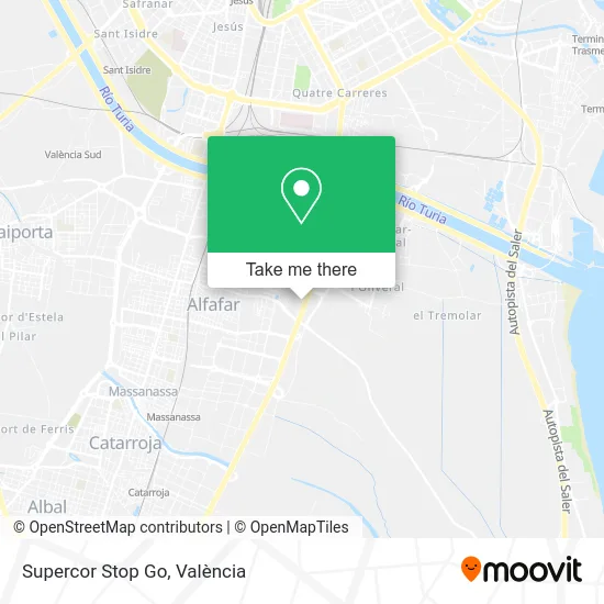 Supercor Stop Go map