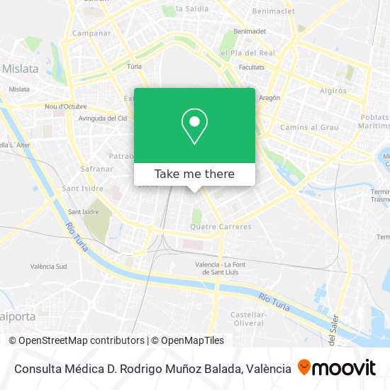 Consulta Médica D. Rodrigo Muñoz Balada map