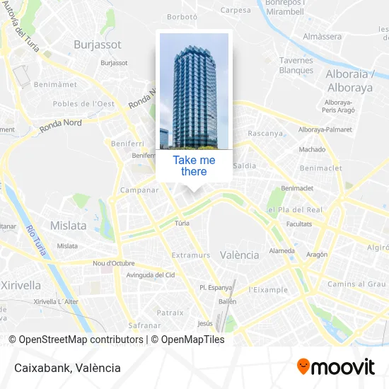 Caixabank map
