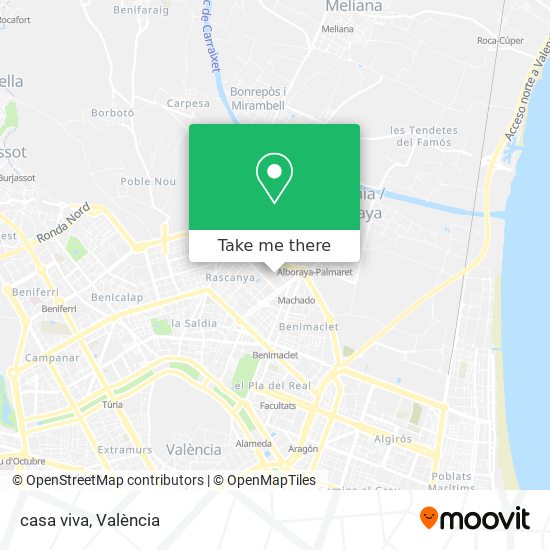 casa viva map