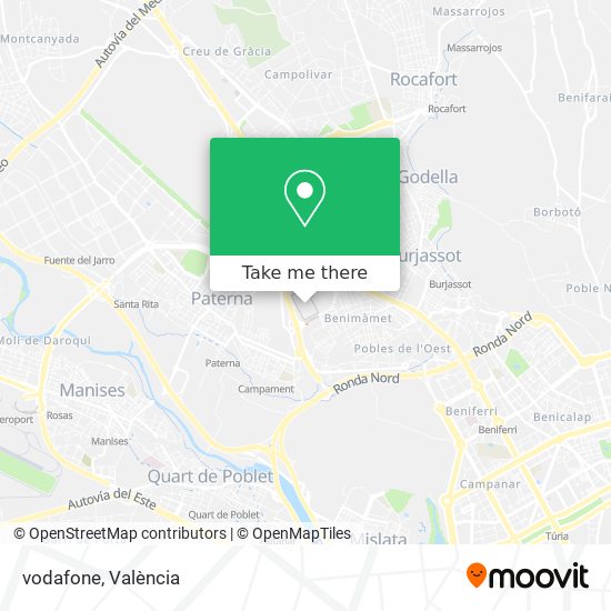 mapa vodafone