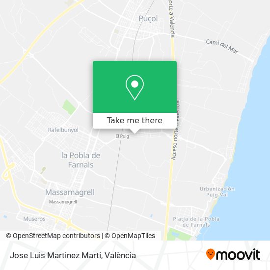 Jose Luis Martinez Marti map