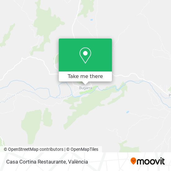 Casa Cortina Restaurante map