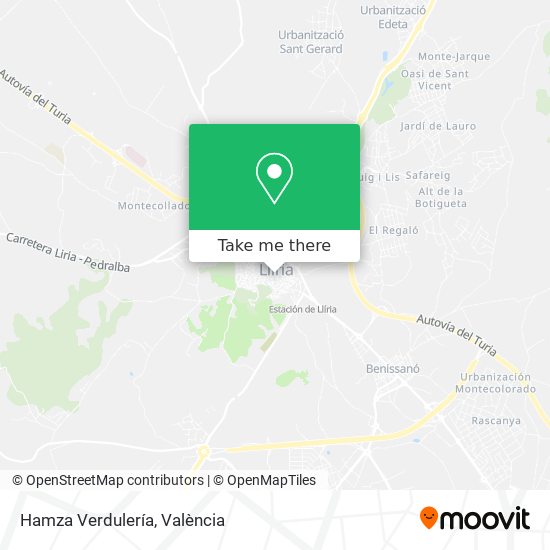 Hamza Verdulería map