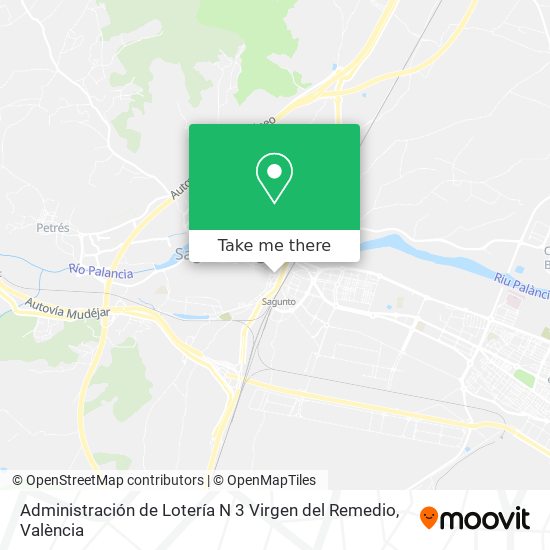 Administración de Lotería N 3 Virgen del Remedio map