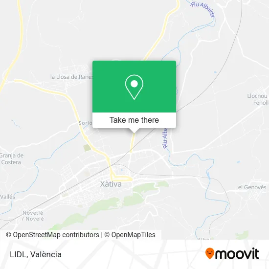 LIDL map