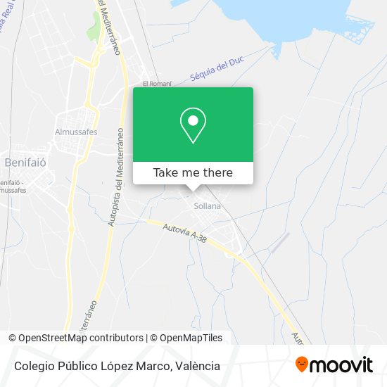 Colegio Público López Marco map