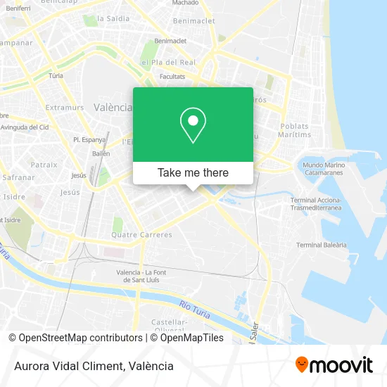 mapa Aurora Vidal Climent