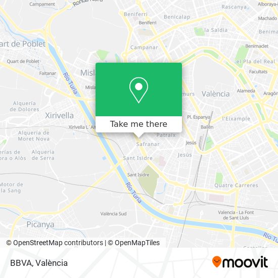 BBVA map