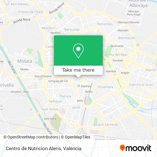 Centro de Nutricion Aleris map