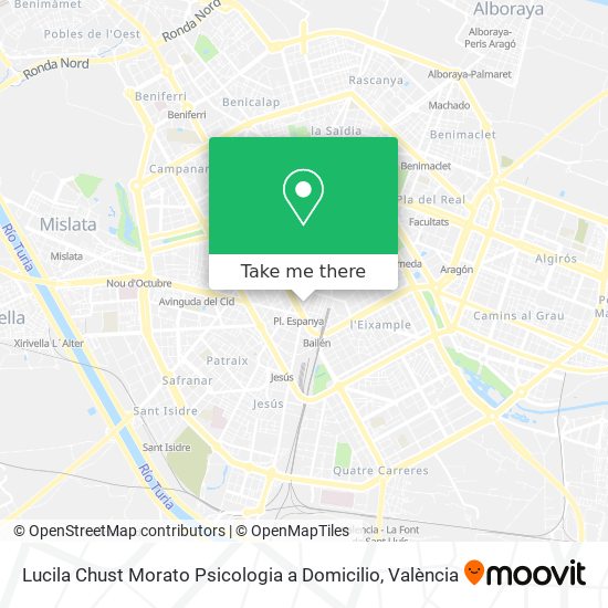 Lucila Chust Morato Psicologia a Domicilio map