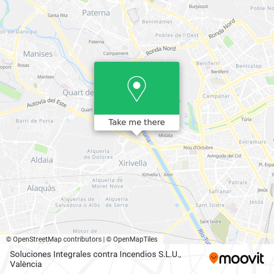 Soluciones Integrales contra Incendios S.L.U. map