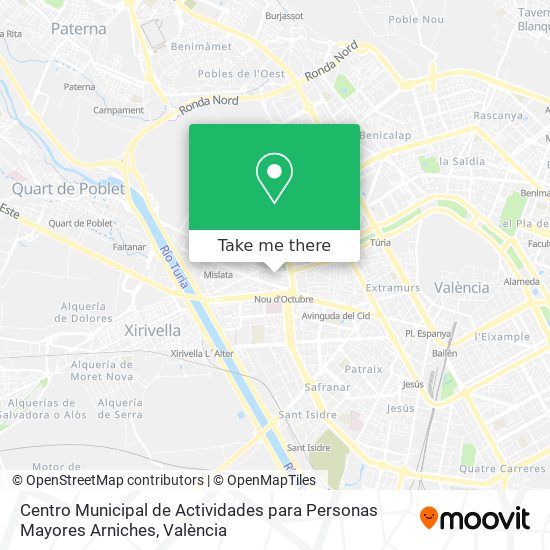 Centro Municipal de Actividades para Personas Mayores Arniches map