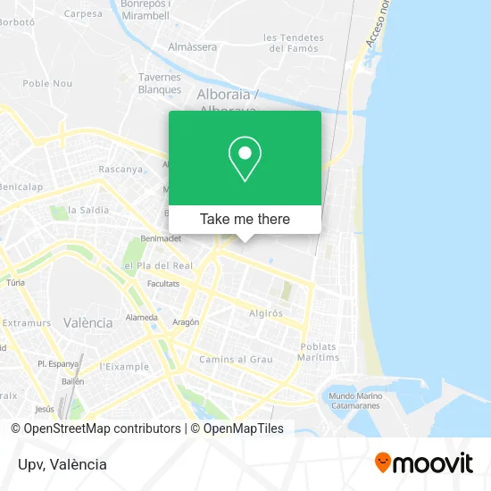 Upv map