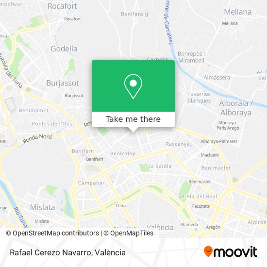 Rafael Cerezo Navarro map