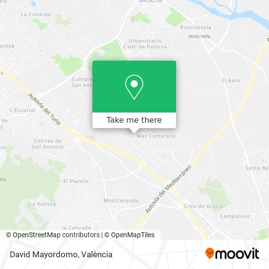 David Mayordomo map