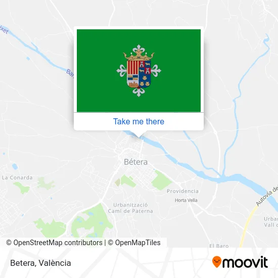 Betera map