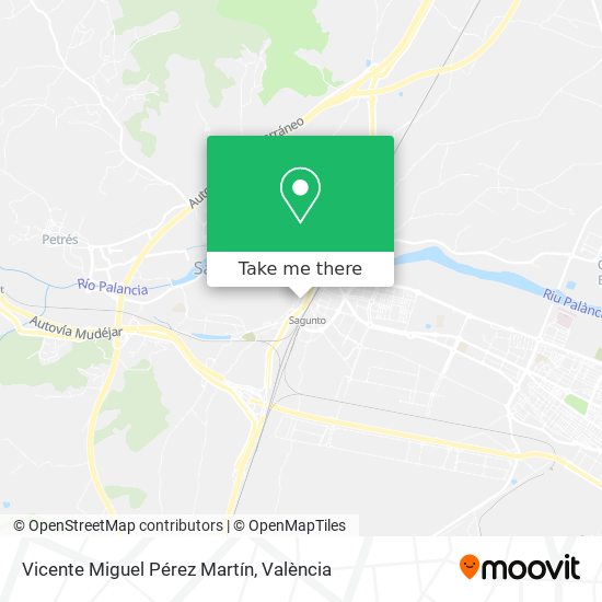 Vicente Miguel Pérez Martín map