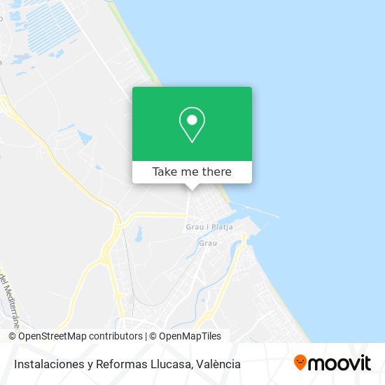 Instalaciones y Reformas Llucasa map