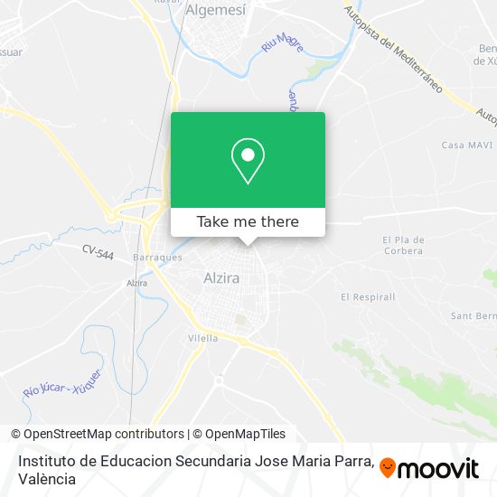 Instituto de Educacion Secundaria Jose Maria Parra map