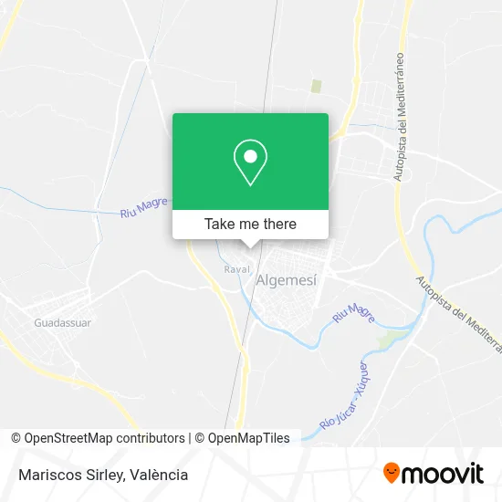 Mariscos Sirley map