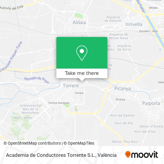 Academia de Conductores Torrente S.L. map